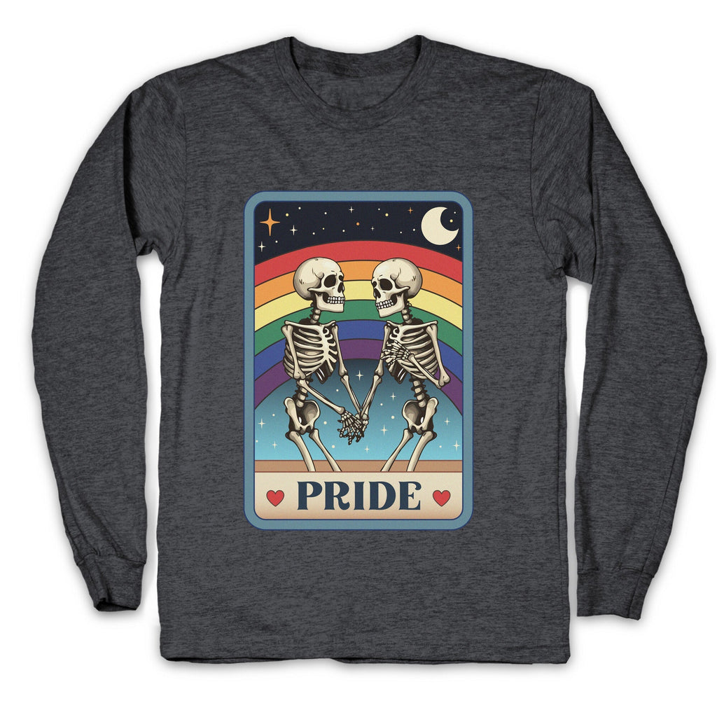 Rainbow Pride Tarot Card Longsleeve Tee Unisex