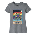 Rainbow Pride Tarot Card Womens Cotton Tee Unisex