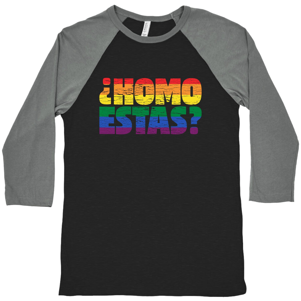 Homo Estas Baseball Tee Unisex
