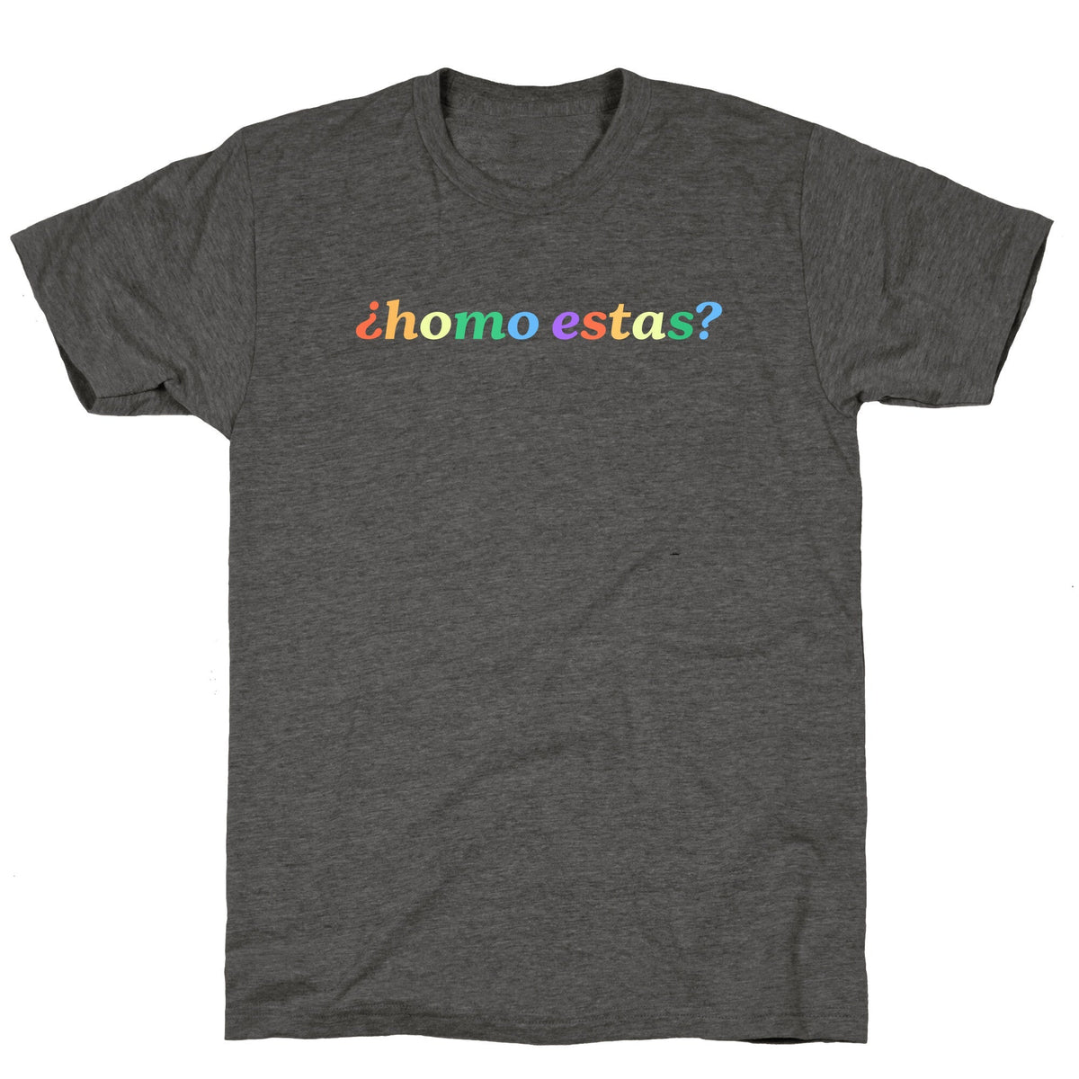 Homo Estas Rainbow Unisex Triblend Tee Unisex