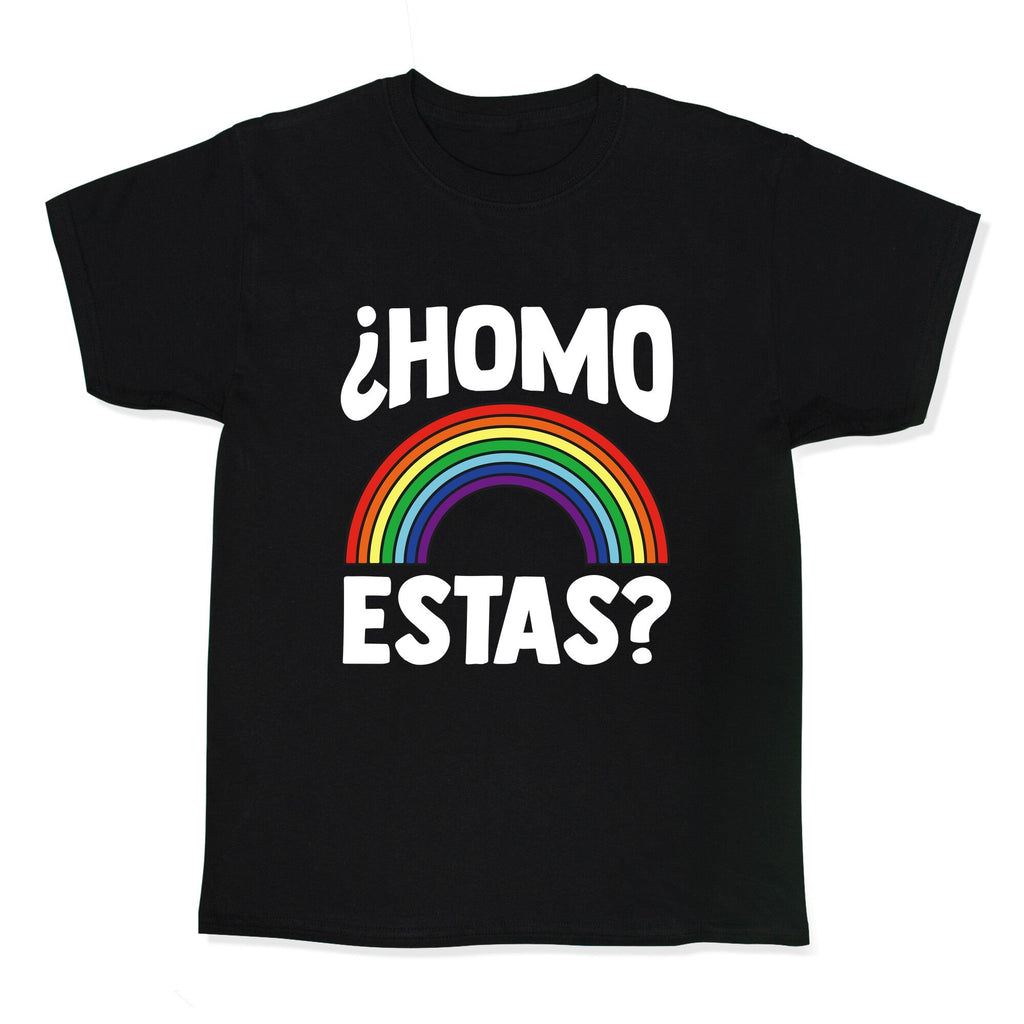 Homo Estas Rainbow Pride Kids Tee Unisex