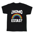 Homo Estas Rainbow Pride Kids Tee Unisex