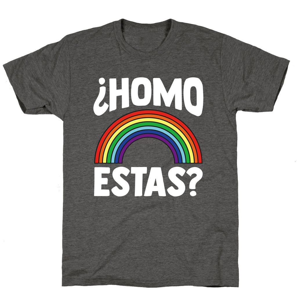 Homo Estas Rainbow Pride Unisex Triblend Tee Unisex