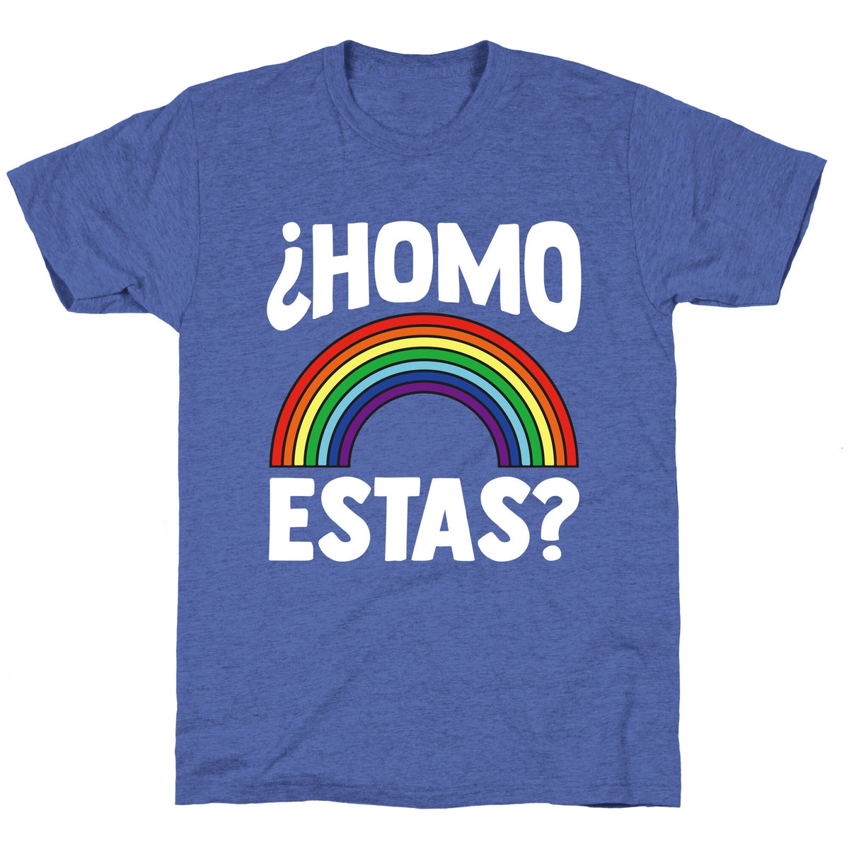 Homo Estas Rainbow Pride Unisex Triblend Tee Unisex