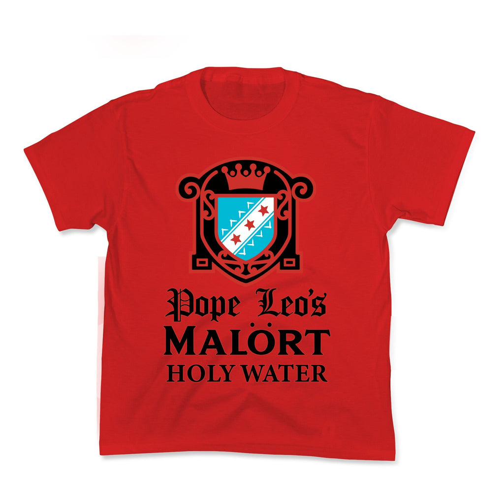 Pope Leo Holy Water Kids Tee Unisex
