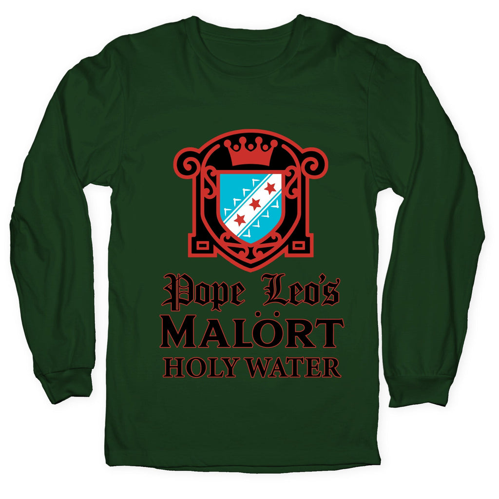 Pope Leo Holy Water Longsleeve Tee Unisex