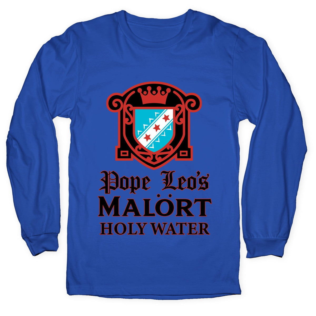 Pope Leo Holy Water Longsleeve Tee Unisex