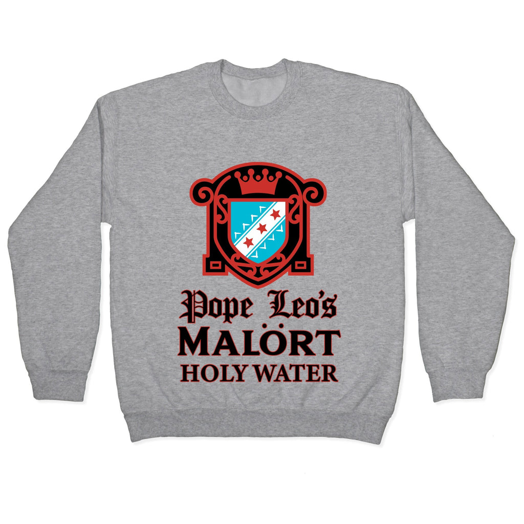 Pope Leo Holy Water Crewneck Unisex