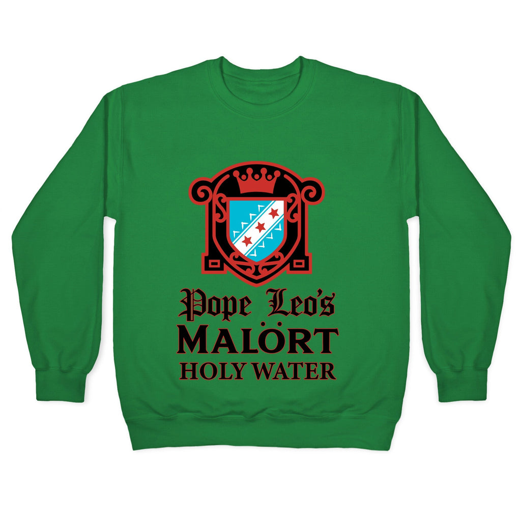 Pope Leo Holy Water Crewneck Unisex