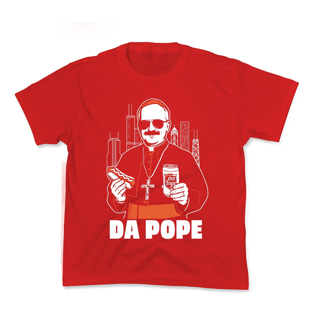 Da Pope Leo Kids Tee Unisex