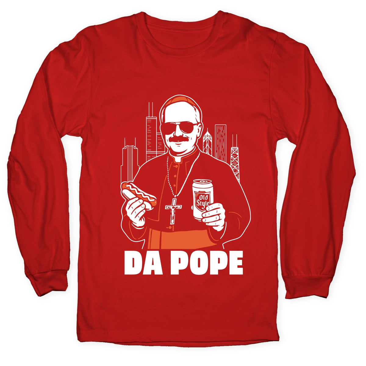Da Pope Leo Longsleeve Tee Unisex