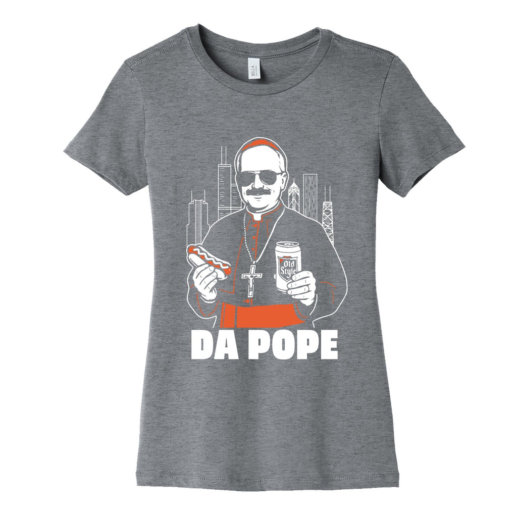 Da Pope Leo Womens Cotton Tee Unisex