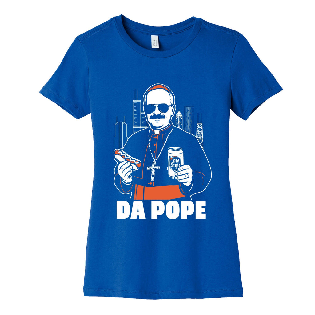 Da Pope Leo Womens Cotton Tee Unisex
