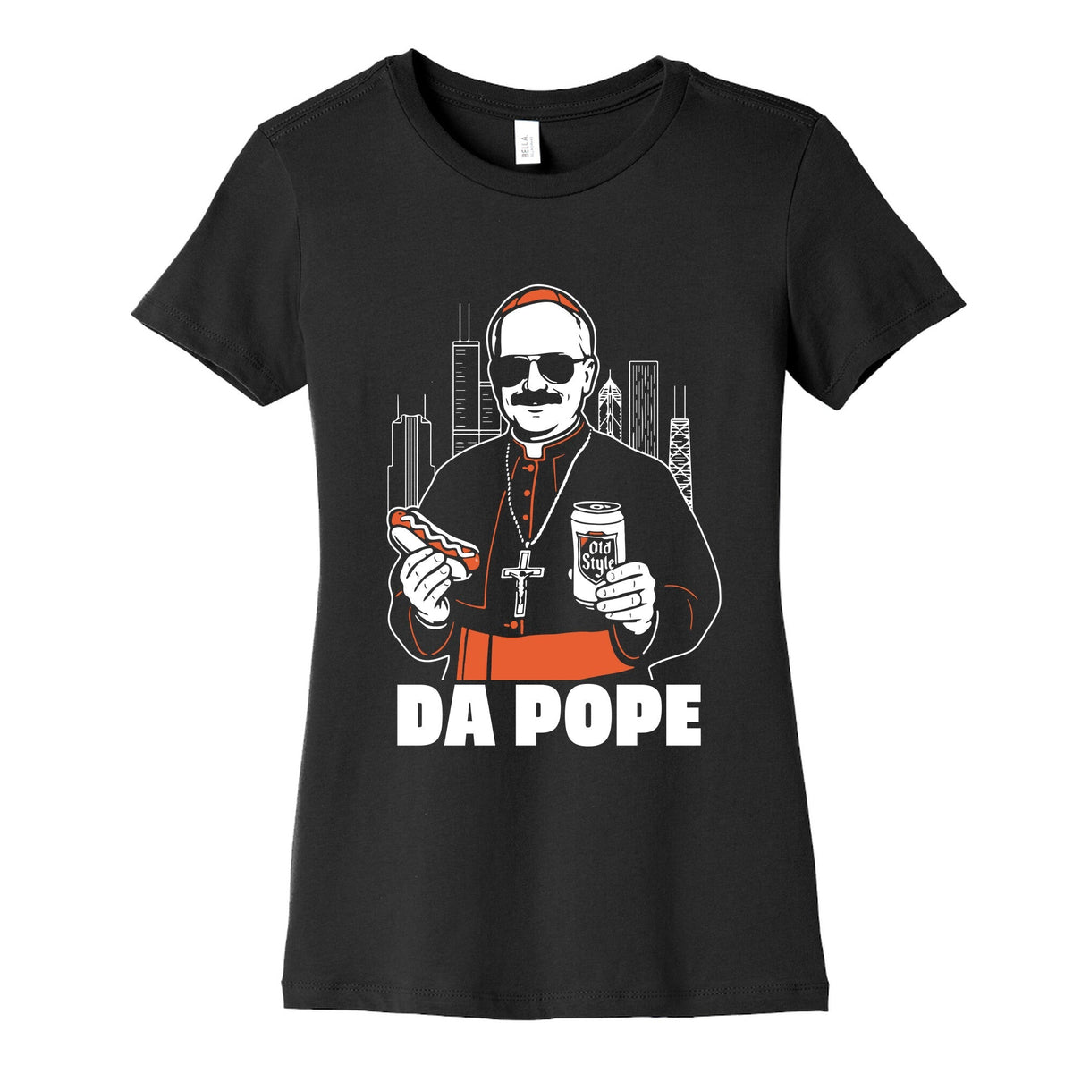 Da Pope Leo Womens Cotton Tee Unisex