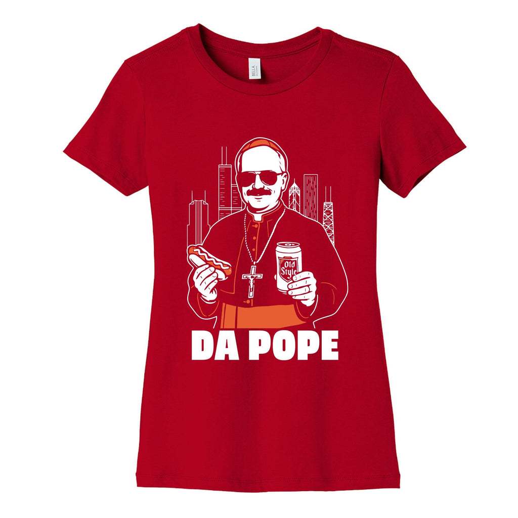 Da Pope Leo Womens Cotton Tee Unisex