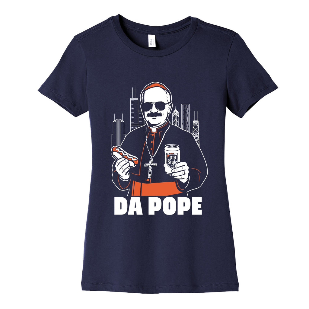 Da Pope Leo Womens Cotton Tee Unisex
