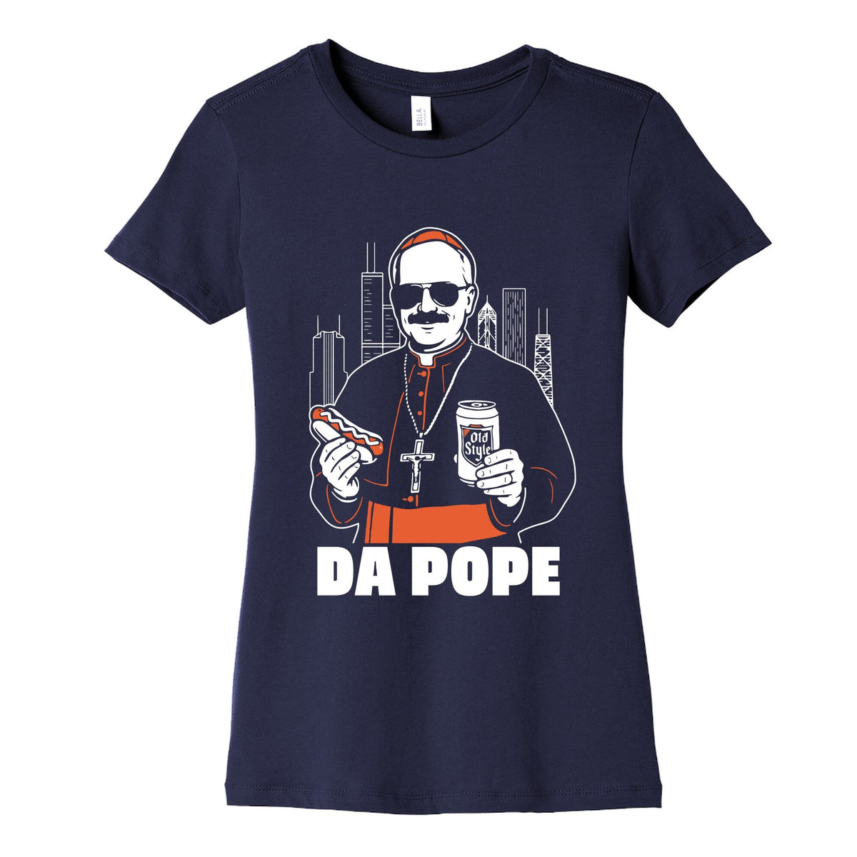 Da Pope Leo Womens Cotton Tee Unisex