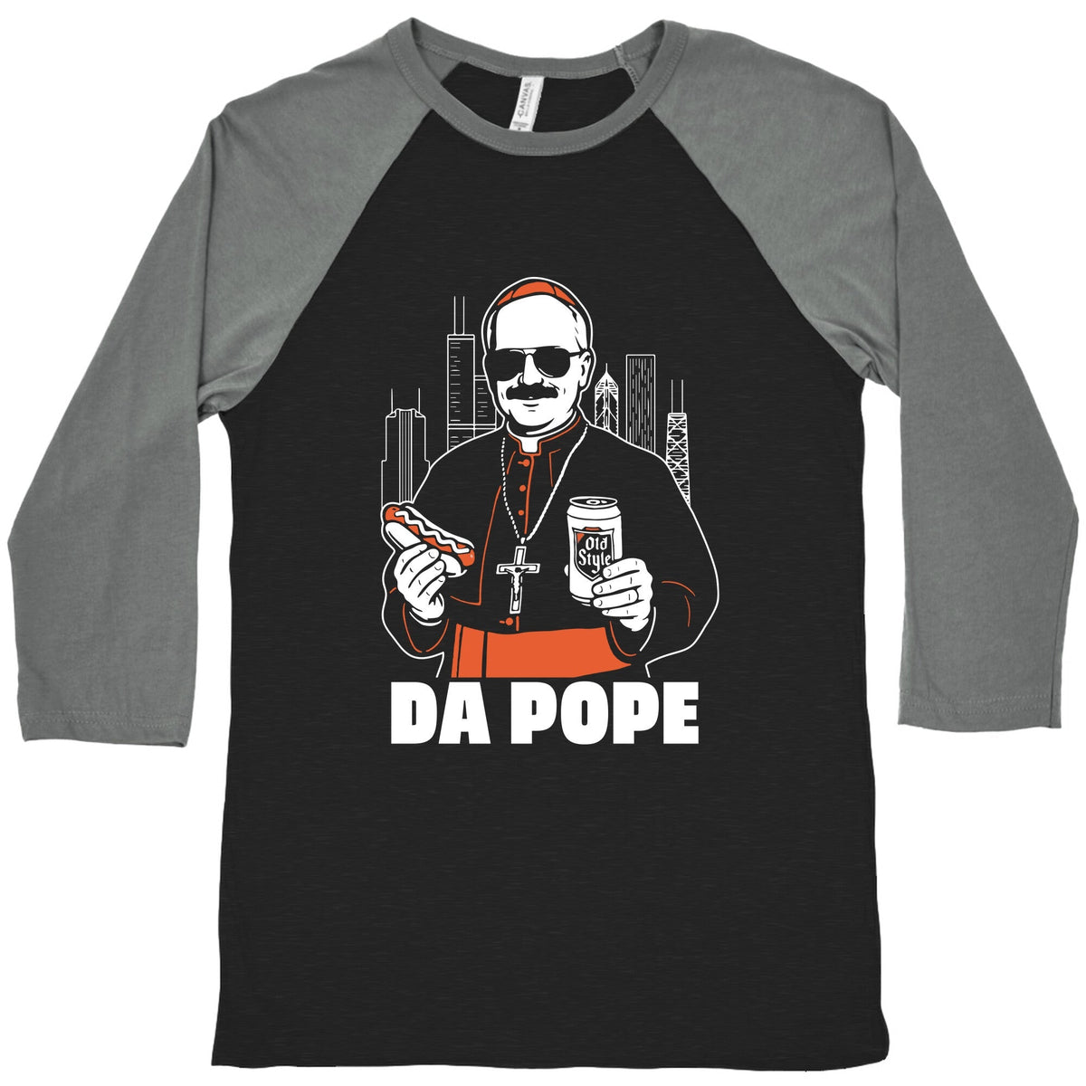 Da Pope Leo Baseball Tee Unisex