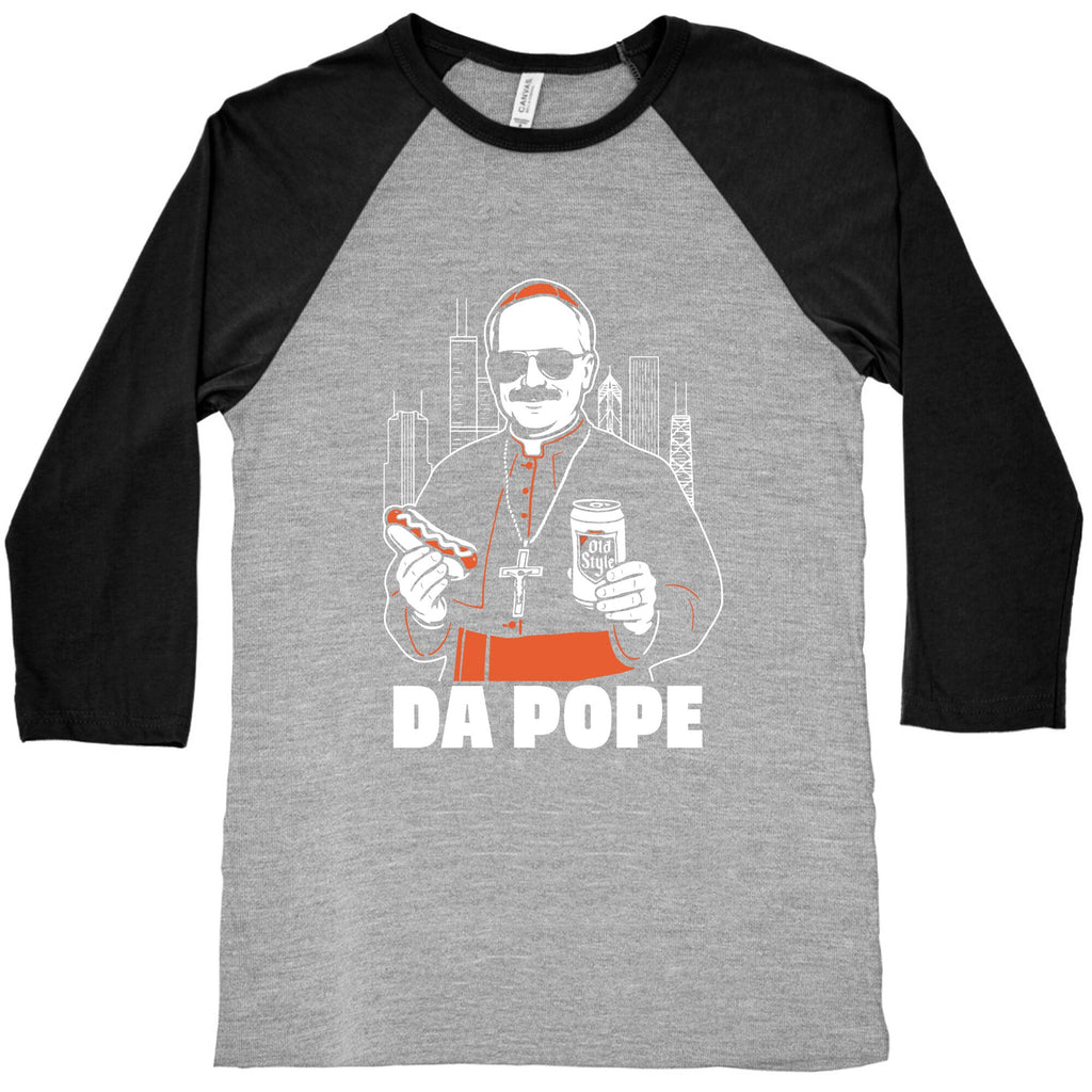 Da Pope Leo Baseball Tee Unisex