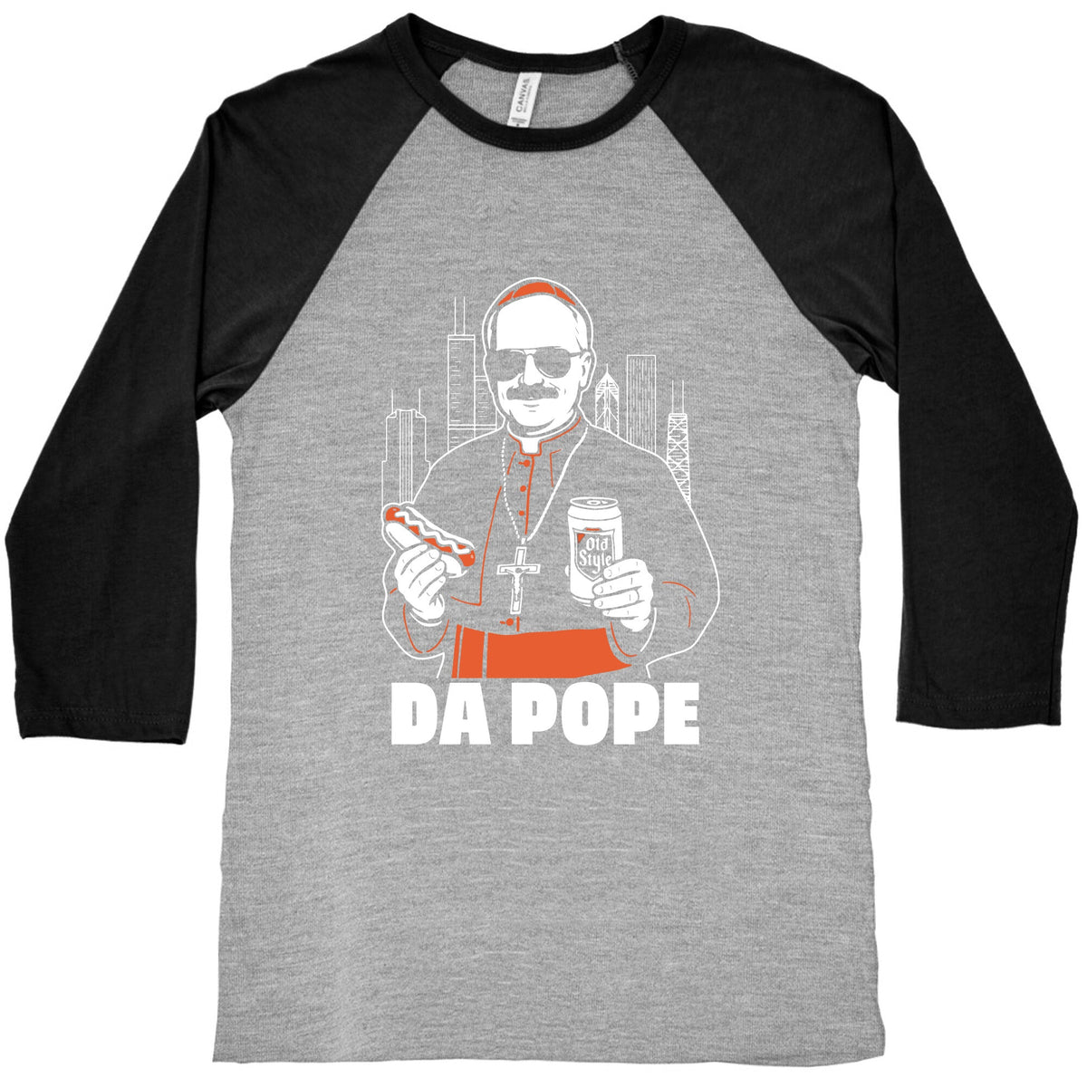 Da Pope Leo Baseball Tee Unisex