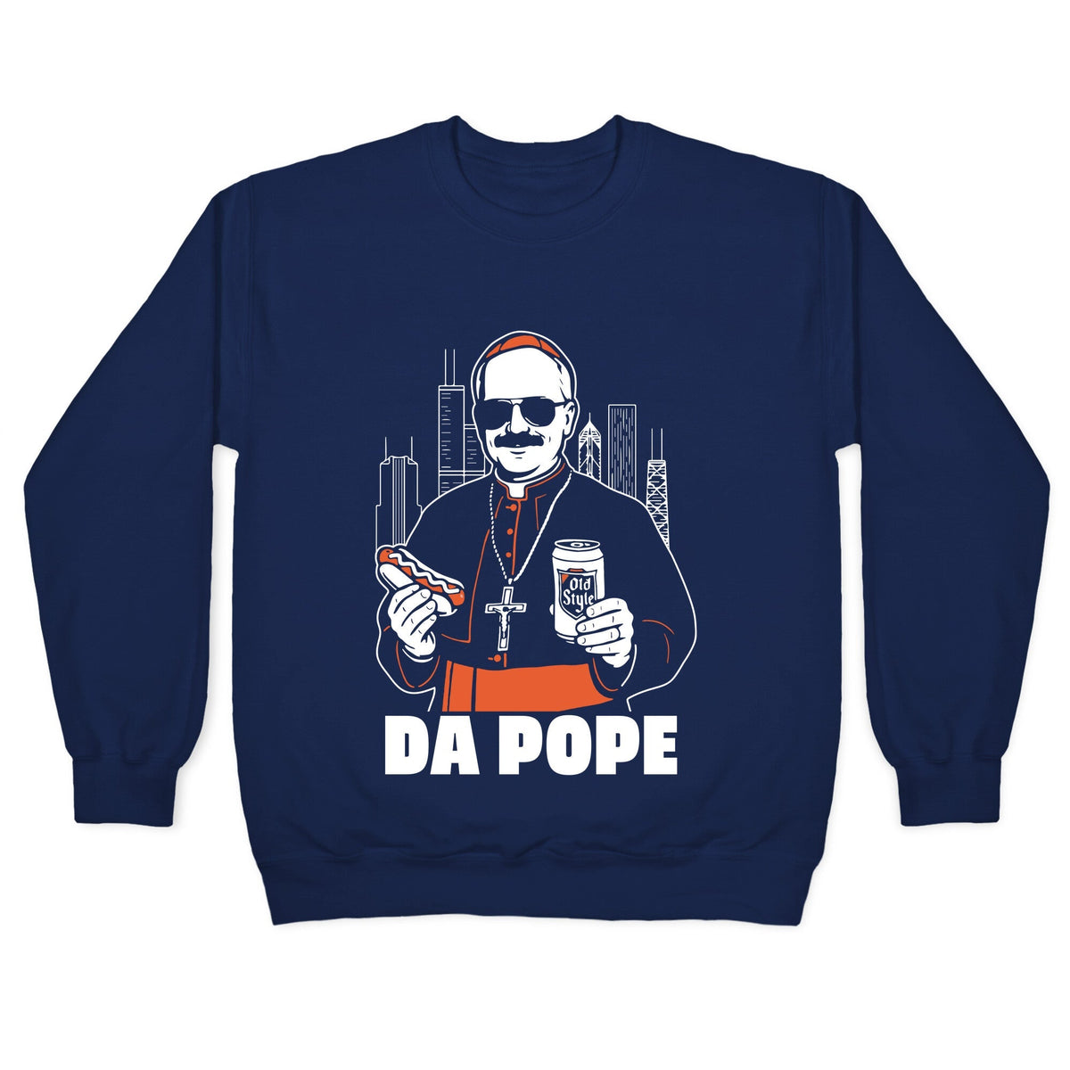 Da Pope Leo Crewneck Unisex