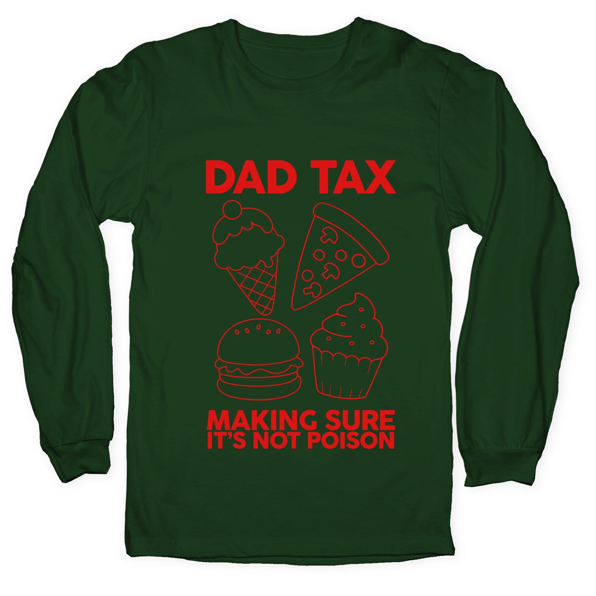 Dad Tax Longsleeve Tee Unisex