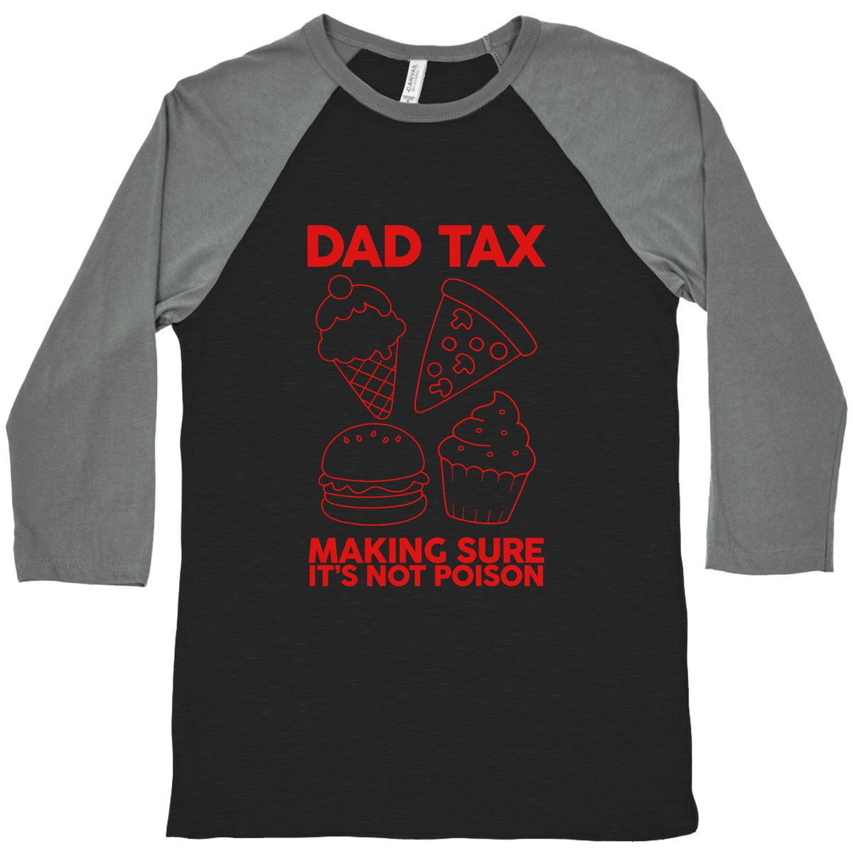 Dad Tax Baseball Tee Unisex