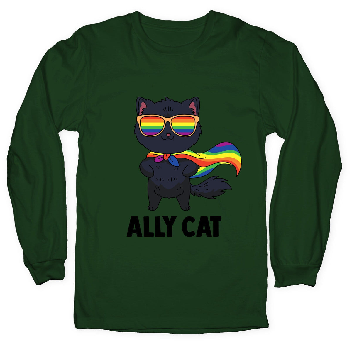 Ally Cat Longsleeve Tee Unisex