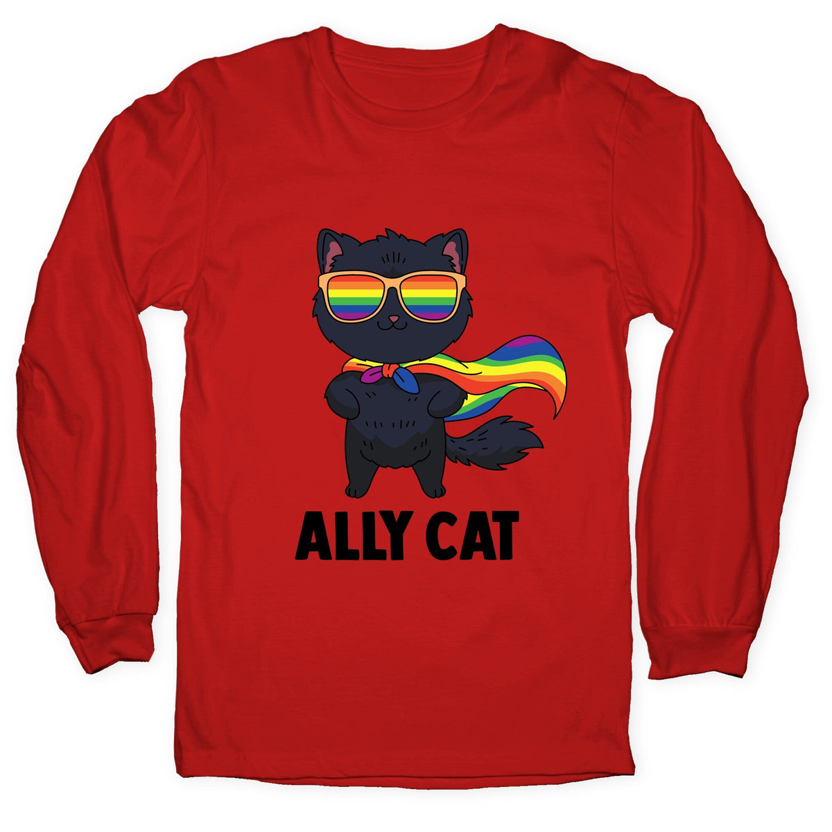 Ally Cat Longsleeve Tee Unisex