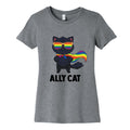 Ally Cat Womens Cotton Tee Unisex