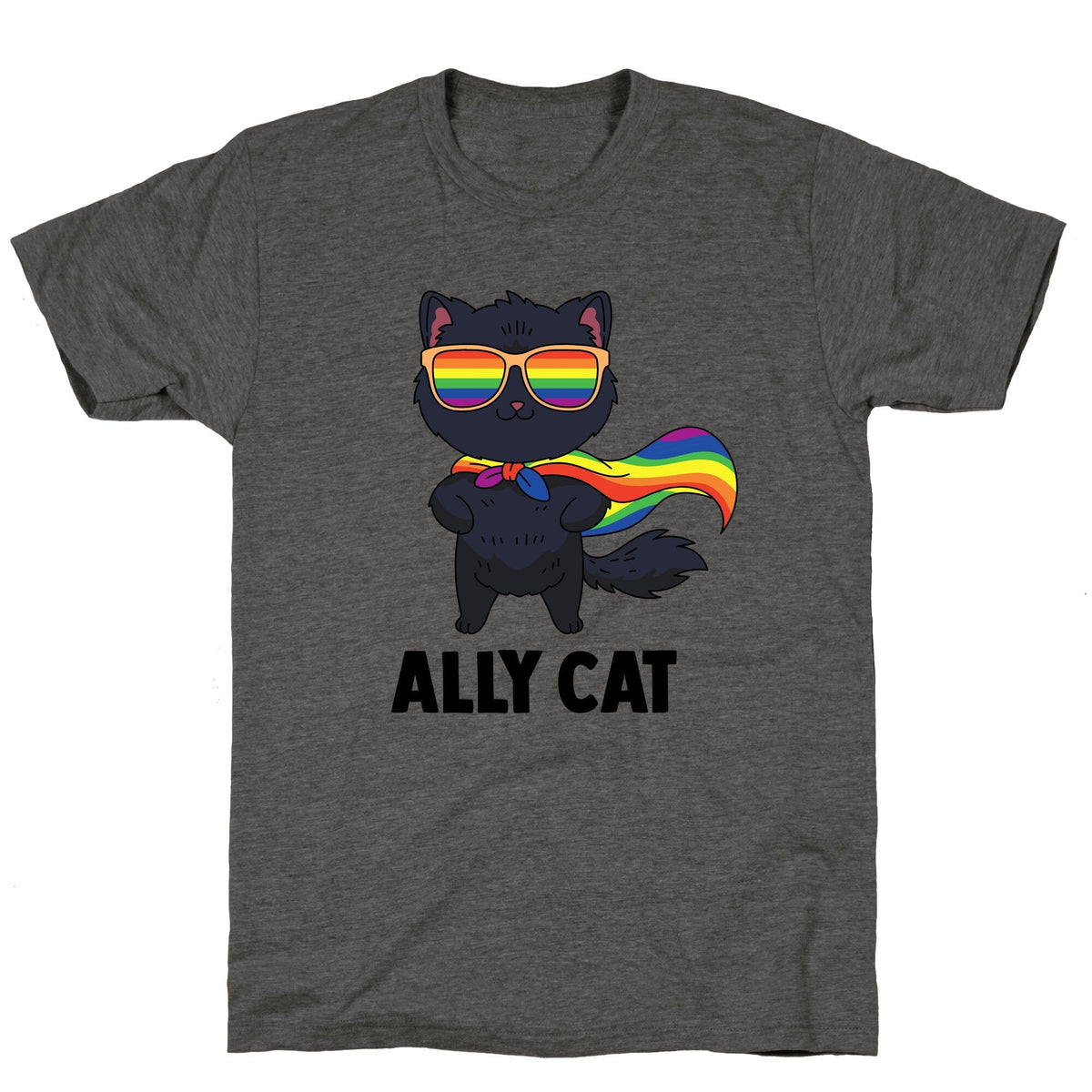 Ally Cat Unisex Triblend Tee Unisex