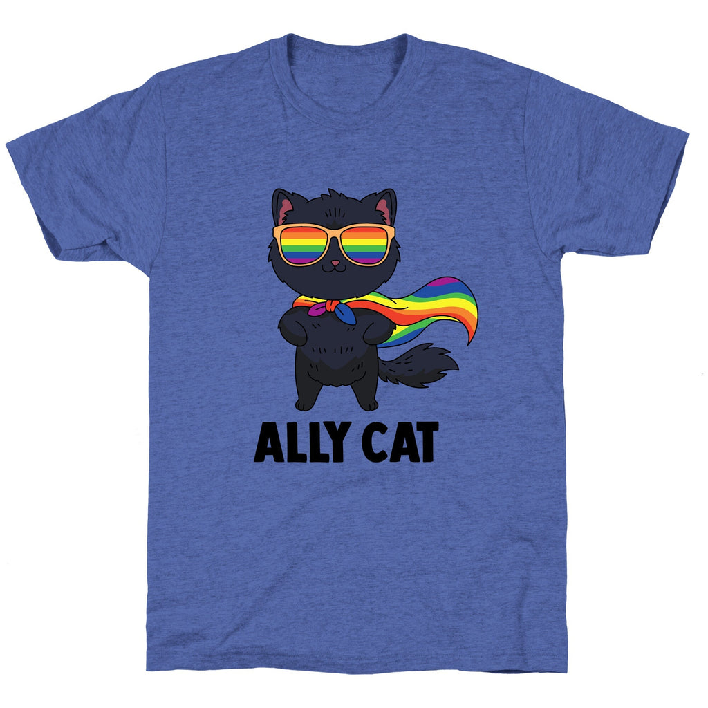 Ally Cat Unisex Triblend Tee Unisex