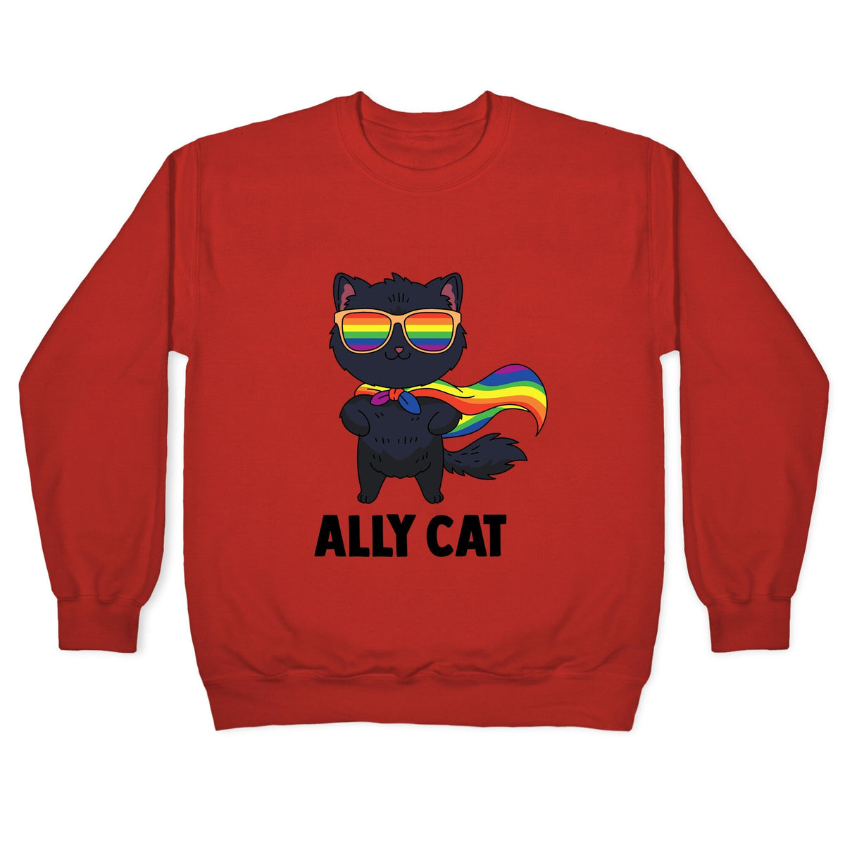 Ally Cat Crewneck Unisex