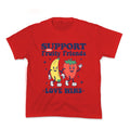 Support Your Fruity Friends Pride Kids Tee Unisex