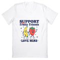 Support Your Fruity Friends Pride V-Neck Unisex