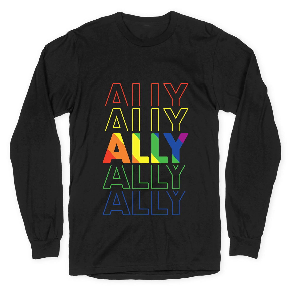 Pride Ally Longsleeve Tee Unisex
