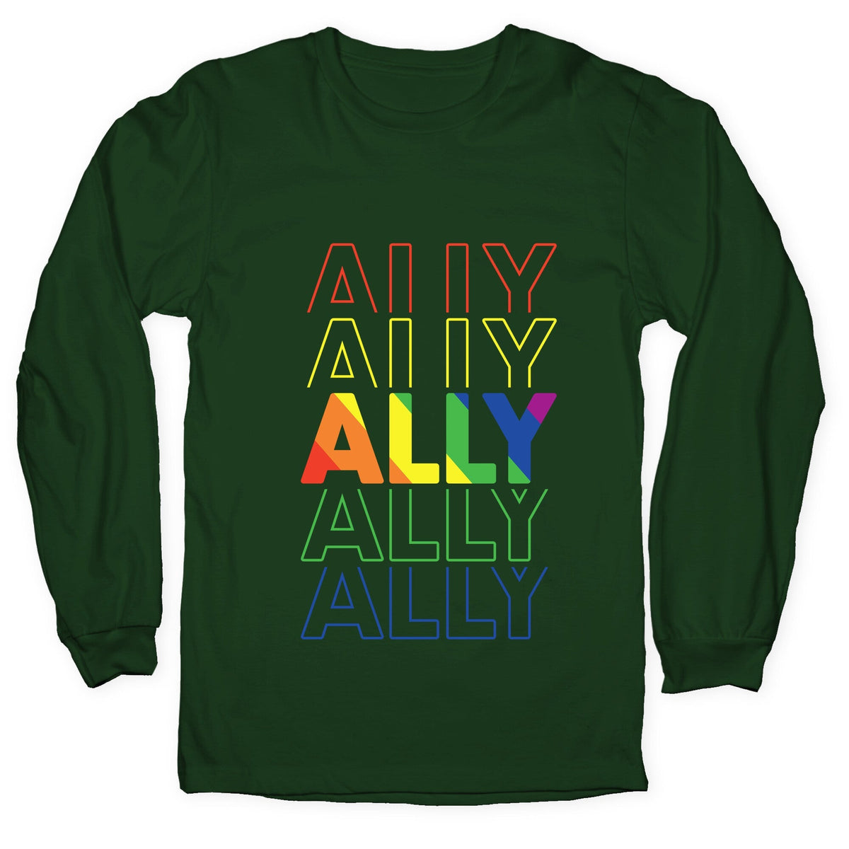 Pride Ally Longsleeve Tee Unisex