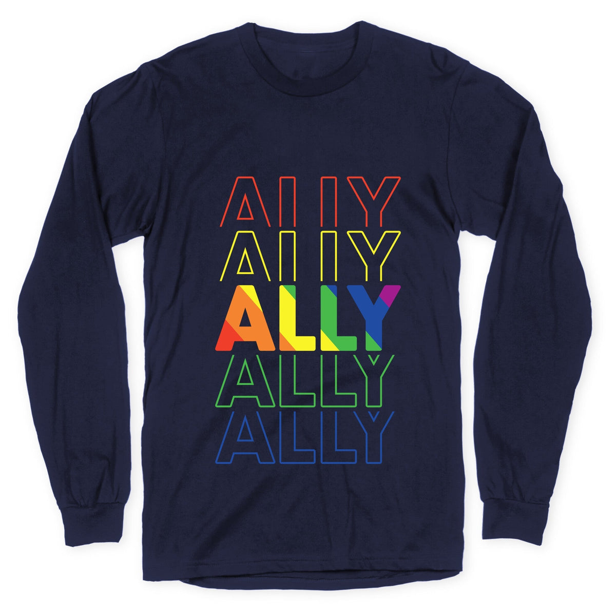 Pride Ally Longsleeve Tee Unisex
