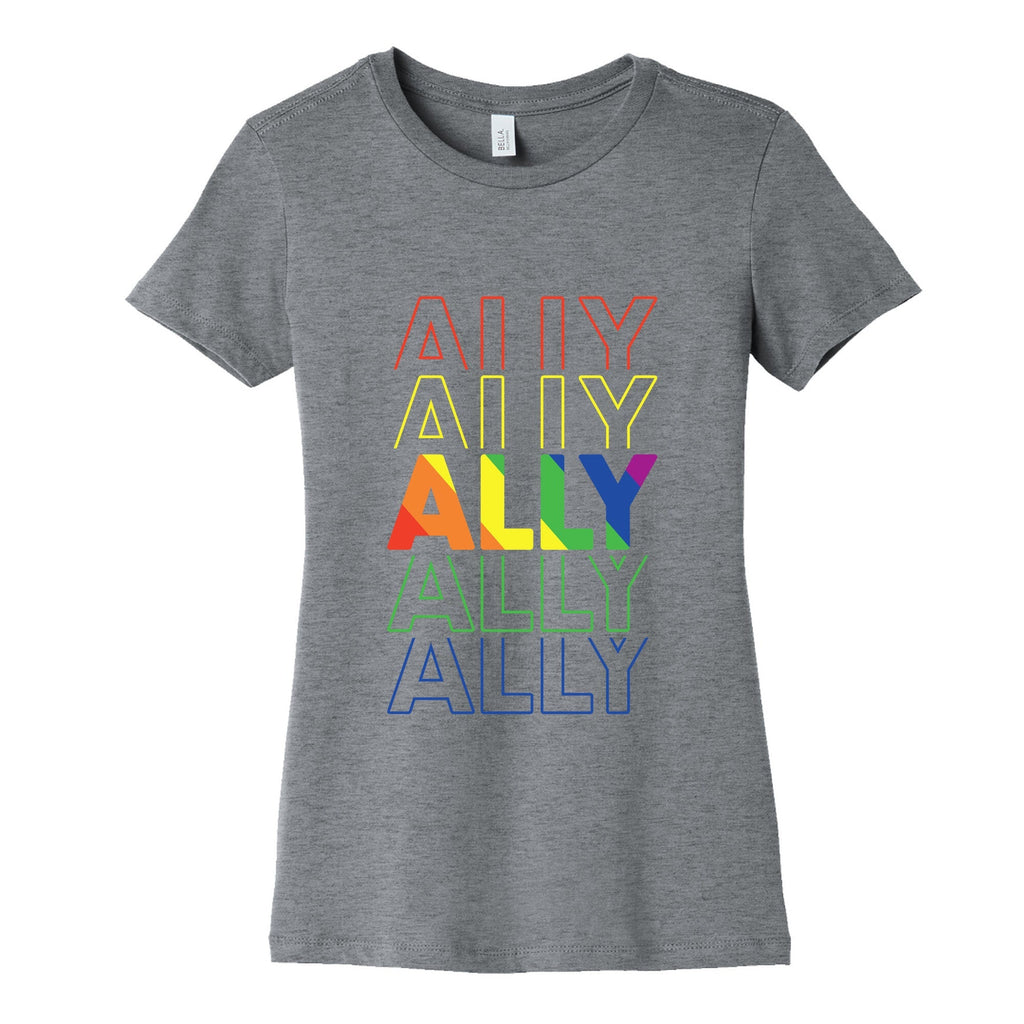 Pride Ally Womens Cotton Tee Unisex