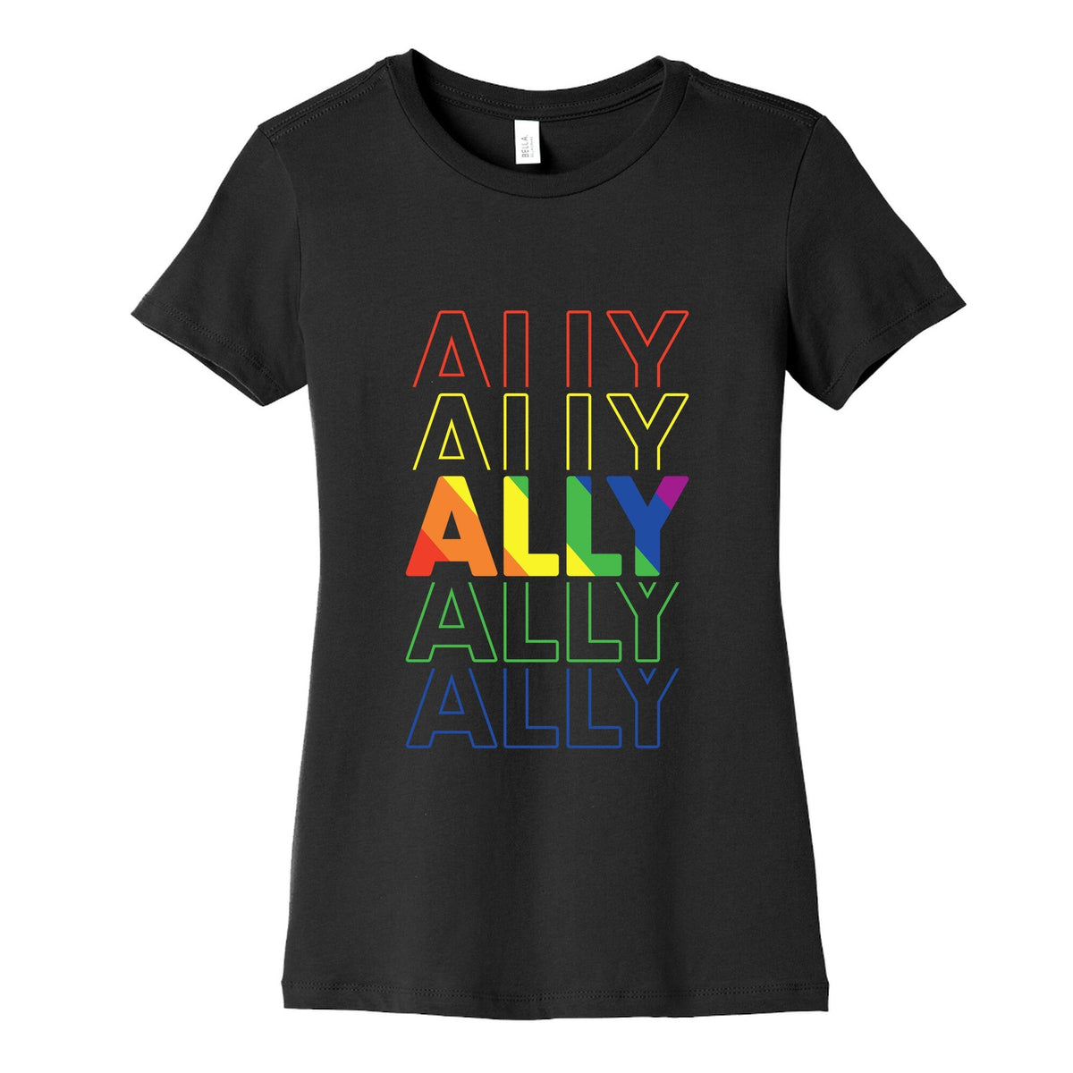 Pride Ally Womens Cotton Tee Unisex