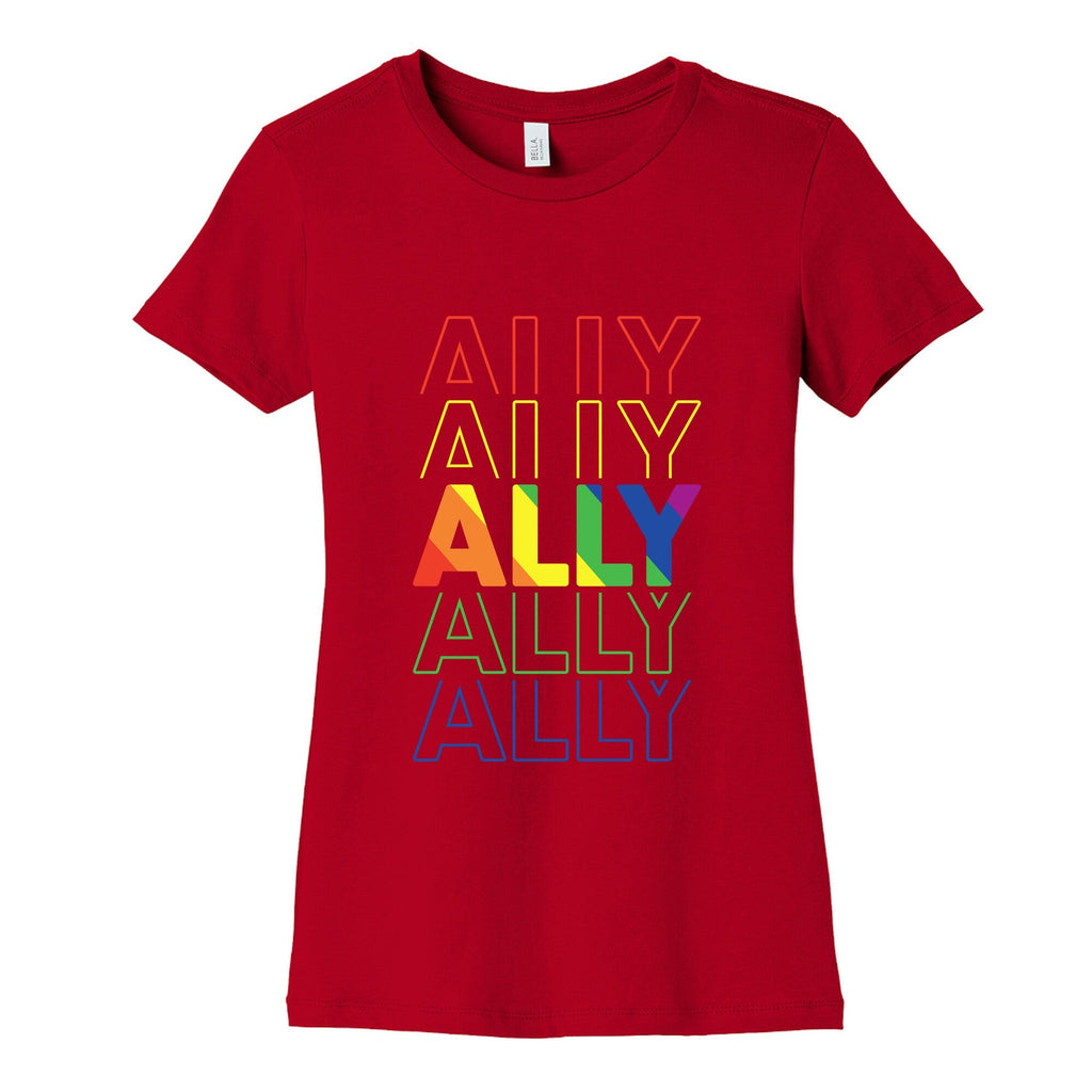 Pride Ally Womens Cotton Tee Unisex