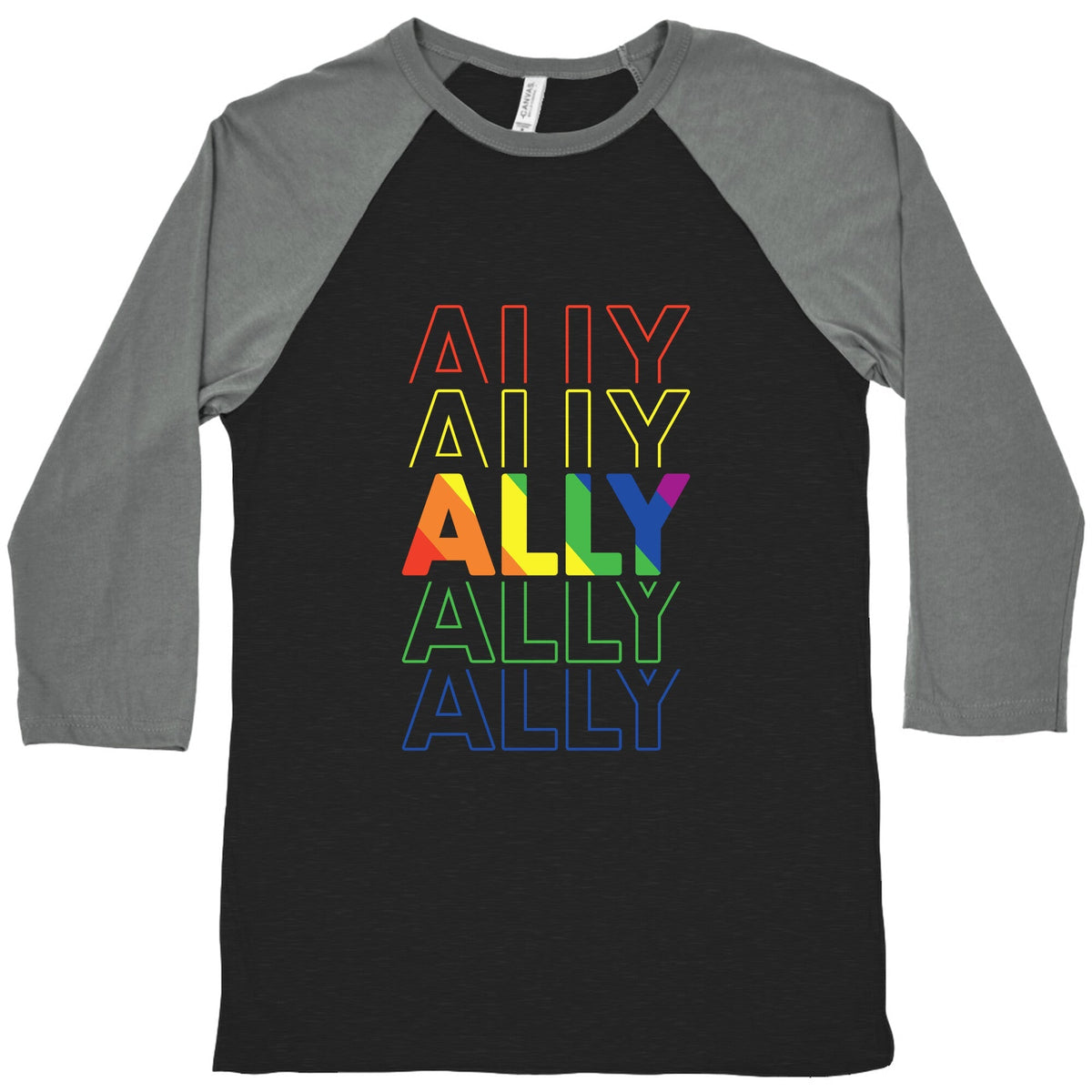 Pride Ally Baseball Tee Unisex