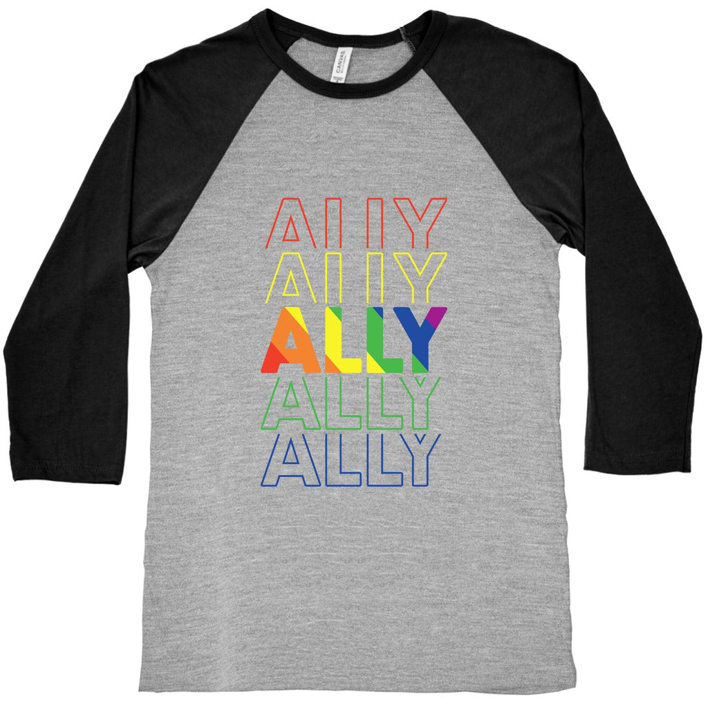 Pride Ally Baseball Tee Unisex
