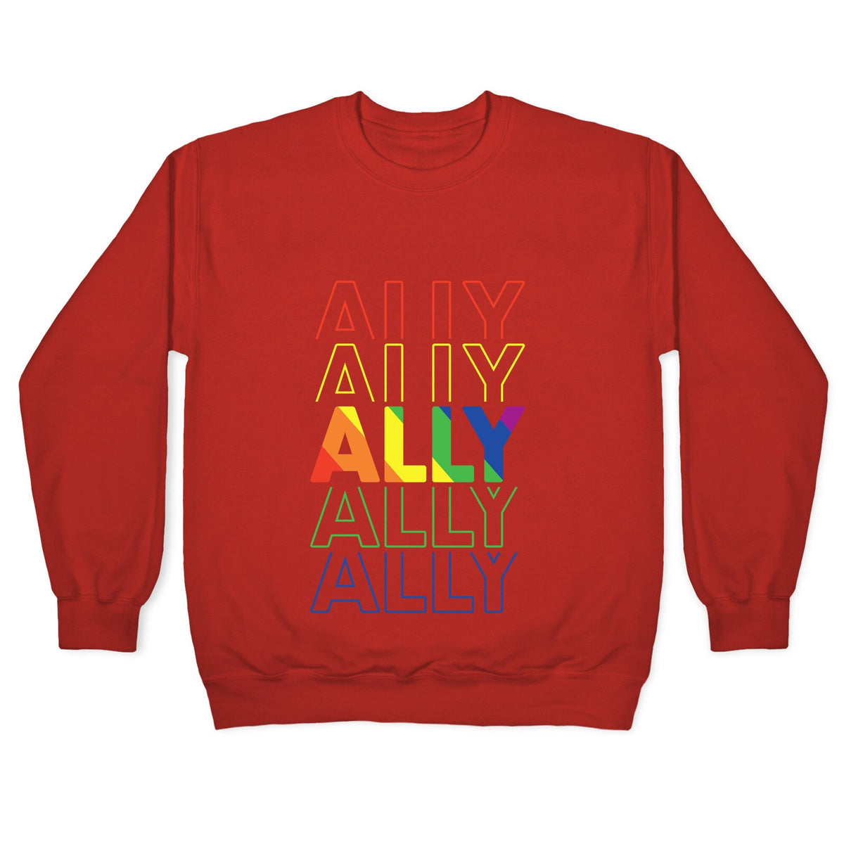 Pride Ally Crewneck Unisex