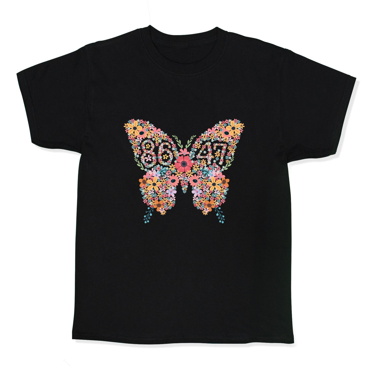 8647 Anti Trump Butterfly Kids Tee Unisex