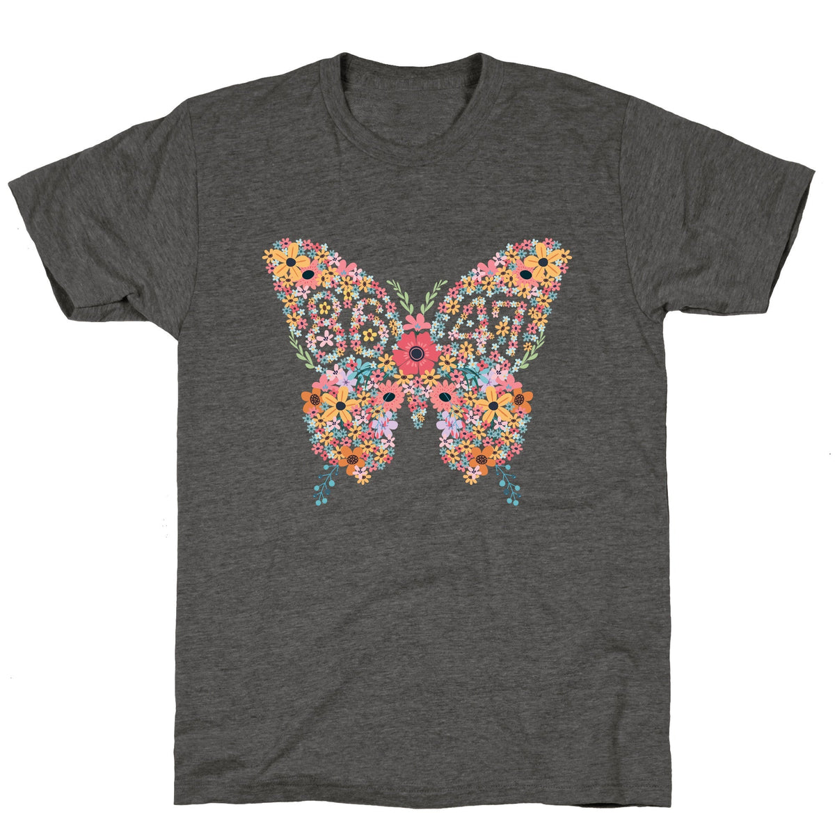 8647 Anti Trump Butterfly Unisex Triblend Tee Unisex