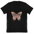 8647 Anti Trump Butterfly V-Neck Unisex