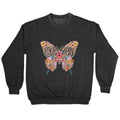 8647 Anti Trump Butterfly Crewneck Unisex