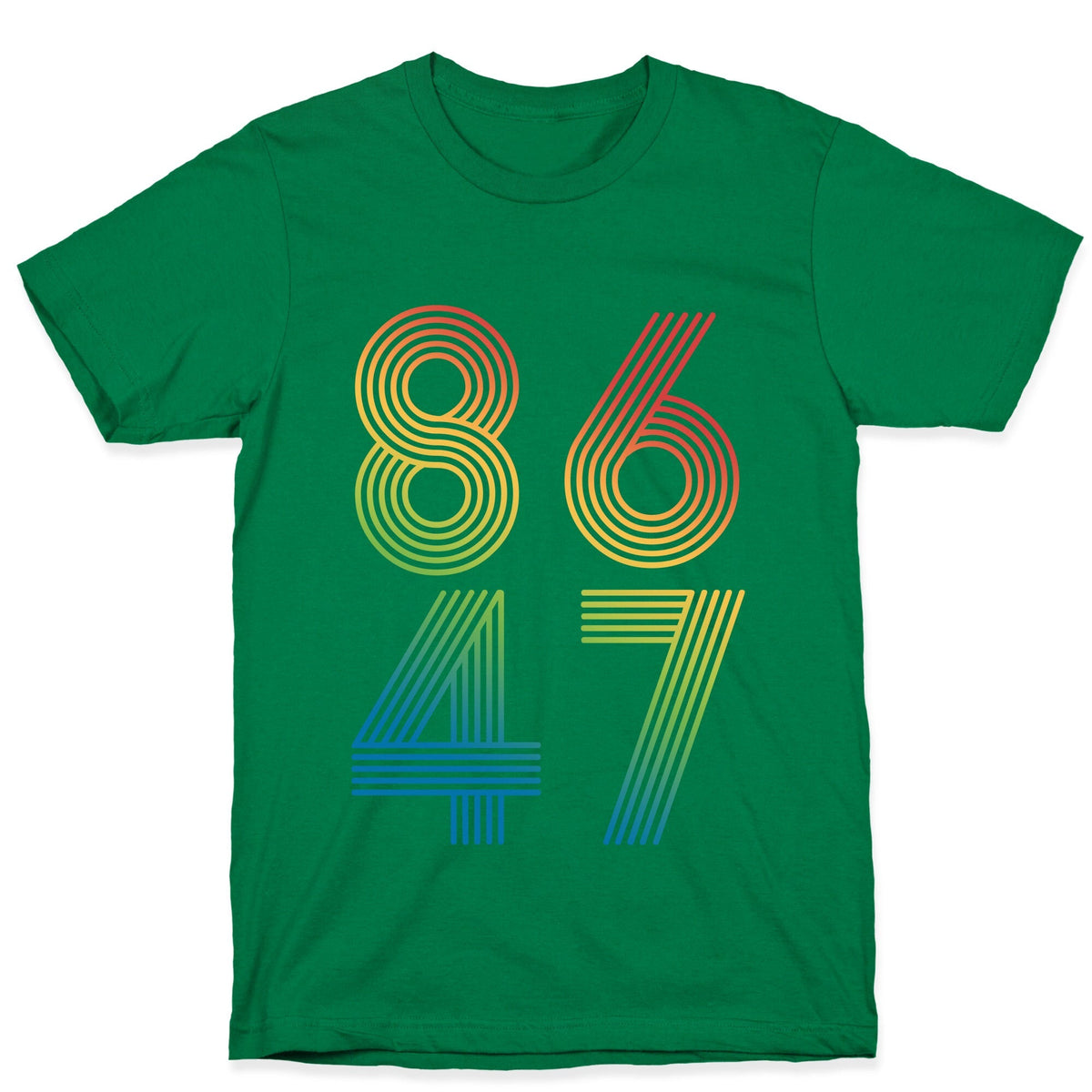 8647 Anti Trump Rainbow Unisex