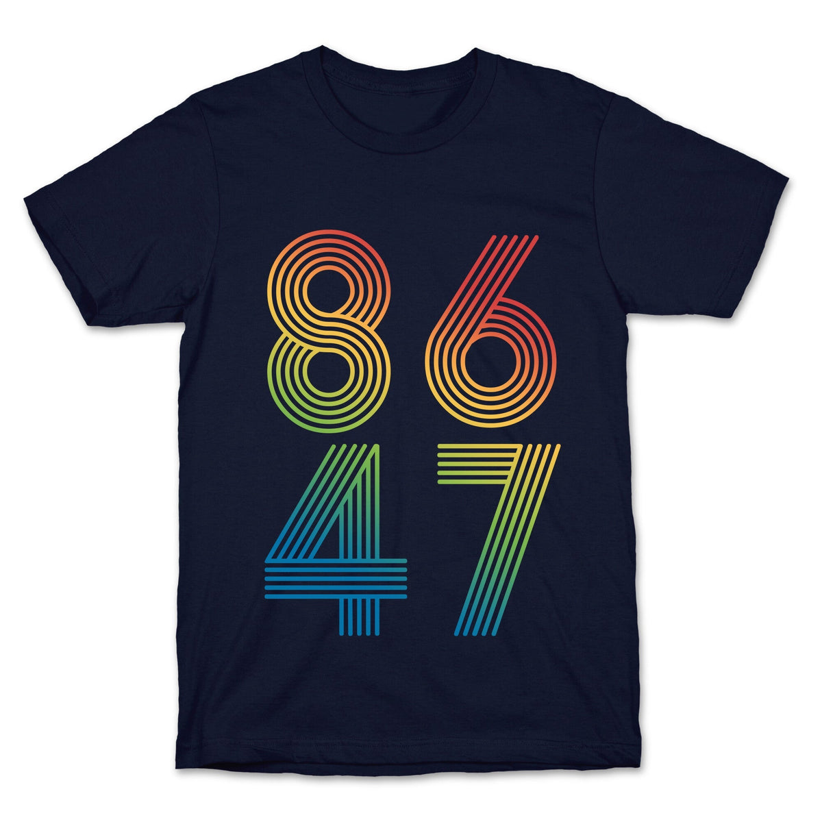 8647 Anti Trump Rainbow Unisex